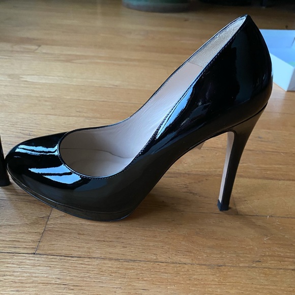 L.K. Bennett New Sledge (Black Patent Leather) - Picture 5 of 6